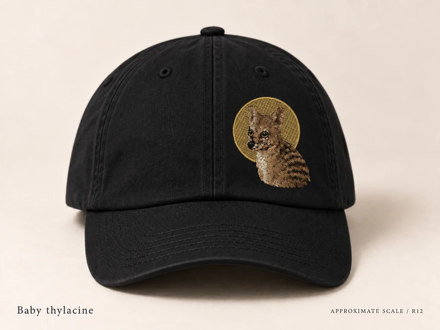 Earlier illustrative Thylacine cap study; superseded design