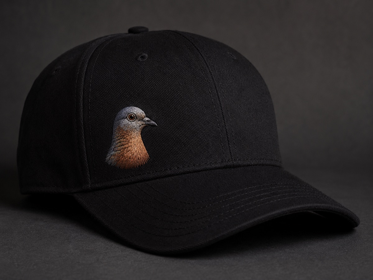 Passenger pigeon cap, front
