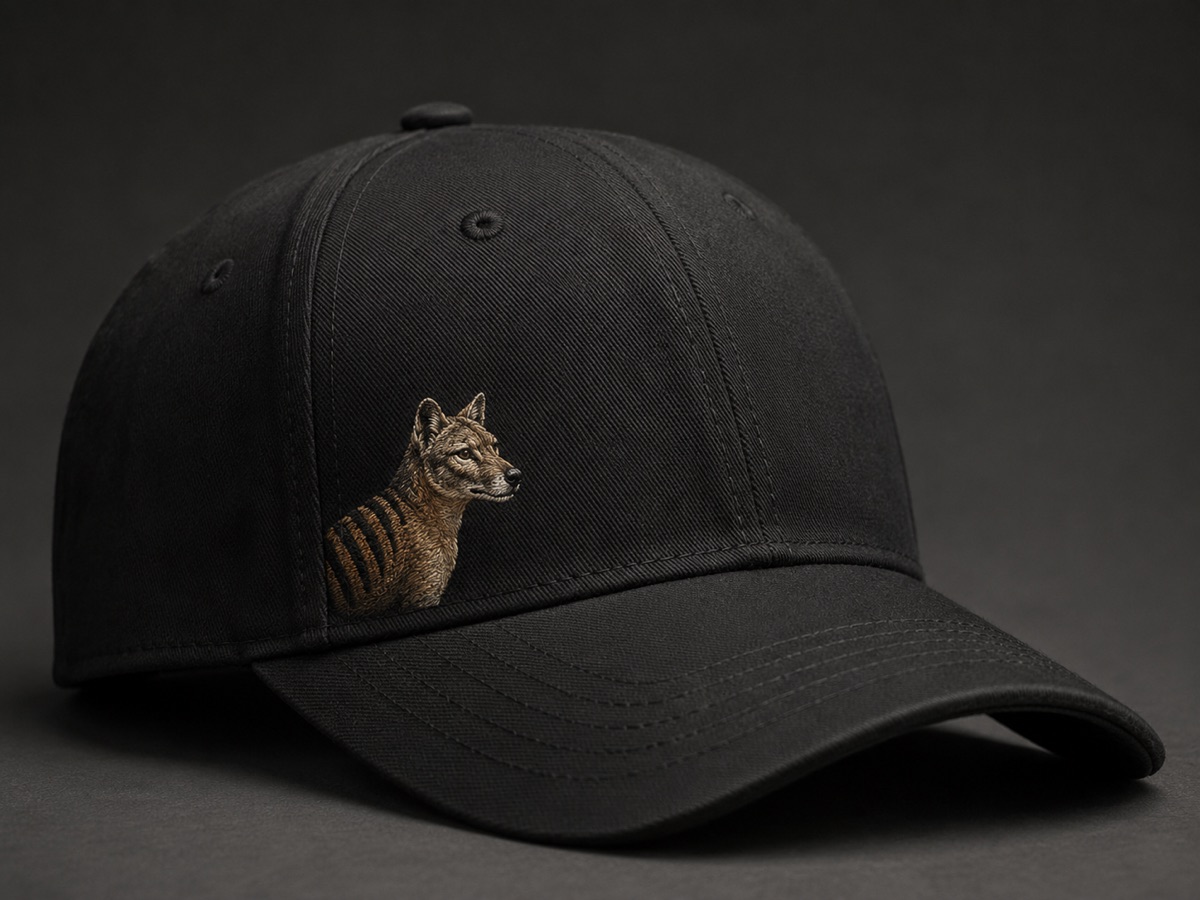 Thylacine cap, front