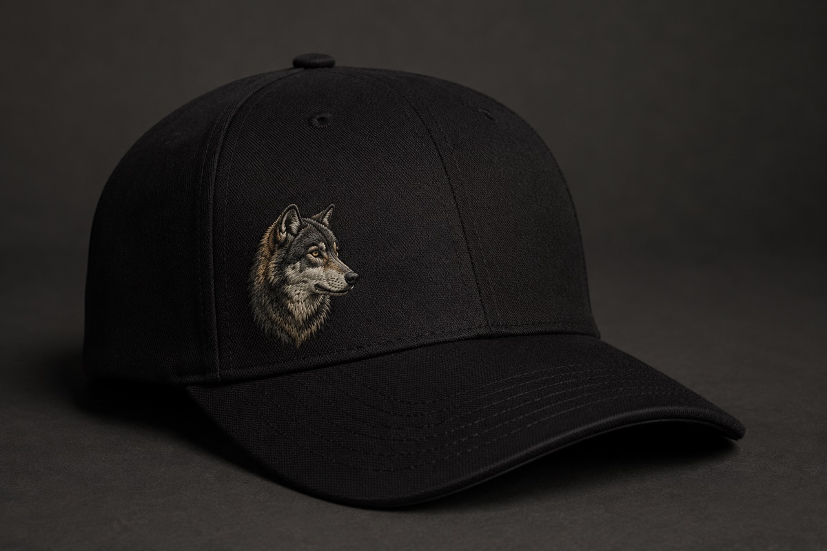 Dire wolf cap, front